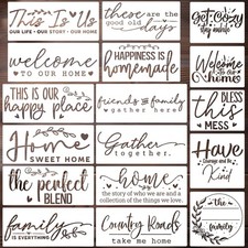 Stencils for Painting Welcome Stencil 14 inches x 6
