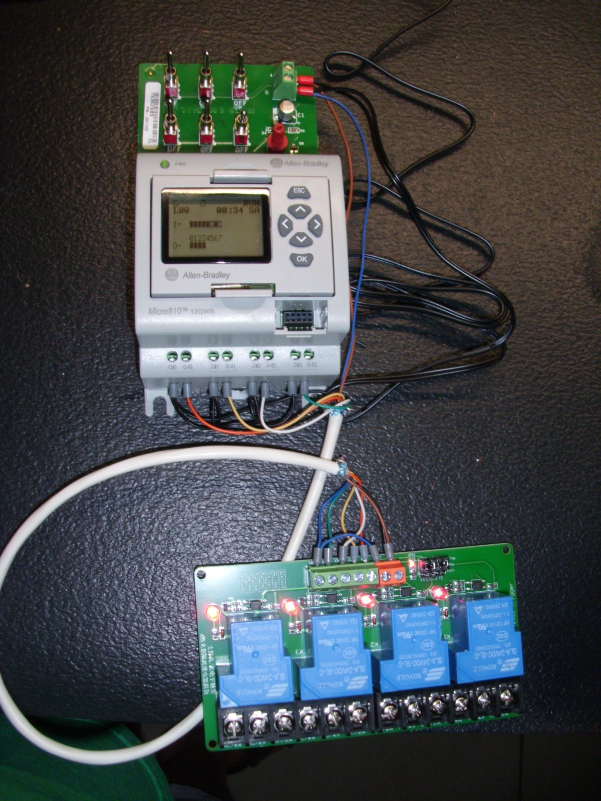 Allen-Bradley Micro 810 PLC Trainer