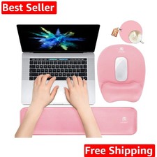 Memory Foam Set Wrist Rest Pad  Mouse Wrist Rest Support,Ergonomic Design fo...