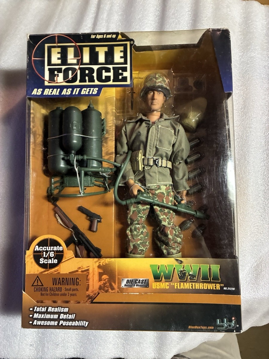 Elite Force:USMC Flamethrower:1/6: New | eBay