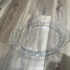 Vintage Pyrex  Glass Oval casserole dish lid only