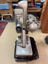 Vintage Revere 8mm Projector Model P-90, Case, Power Cord with Take-up Reel.