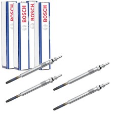 4x BOSCH DURATERM GLÜHKERZEN 0 250 212 018 passend für 4-ZYLINDER AUDI A4 A6 A8