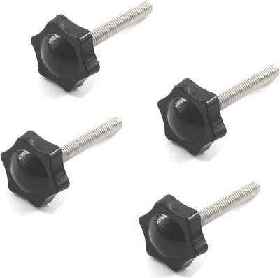 4Pcs M10X70Mm Stainless Steel Thread Replacement Star Hand Knob Tightening Thumb