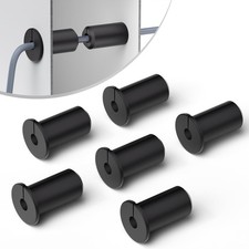Cable Grommet Wall Bushing Waterproof Silicone Rubber 3/4 Inch 19mm 6 Pack Outdo