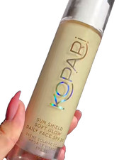New Kopari Beauty Sun Shield Soft Glow Daily Face SPF30 Vegan 1.5 fl oz