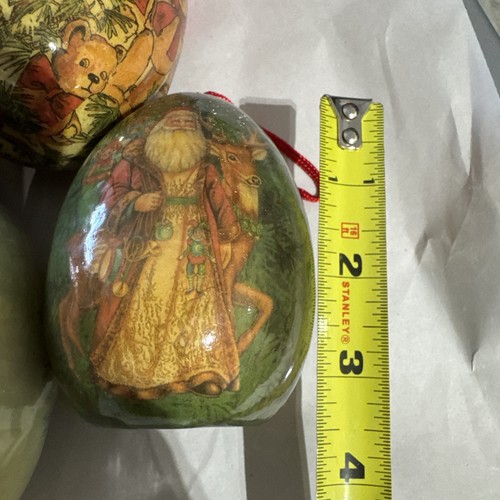 Patricia Reach Christmas Ornaments Bears, Santa, Kids On Sleigh - Picture 11 of 14