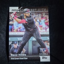 2025 Topps Series 1  2024 Greatest Hits Rece Hinds Rookie