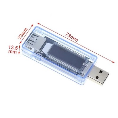 KWS-V20 USB Leistungstester LCD Spannung Strommesser 3V-9V 0-3A tragbares Design