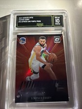 2024-25 Panini Donruss Optic - Express Lane Stephen Curry #13 Purple Prizm