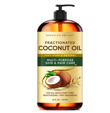 Fractionated Coconut Oil 16oz 100 Pure Carrier Oil for Skin  Hair.