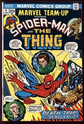 MARVEL TEAM-UP #6 7.5 // MARVEL COMICS 1973