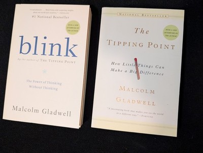 Classic Malcolm Gladwell-The Tipping Point & Blink National Bestseller Paperback