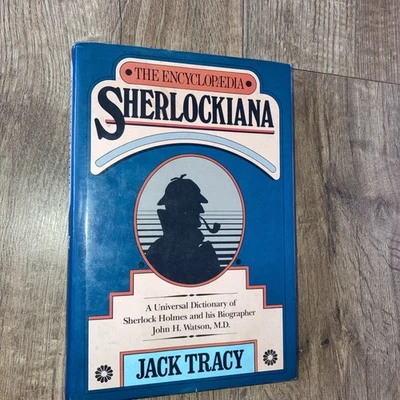 1987 "The Encyclopedia SHERLOCKIANA" By Jack Tracy, Vintage Hardcover DJ VGC - Image 1 of 4