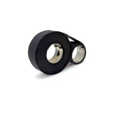 Black Ribbon on METAL SPOOLS for Remington Deluxe Noiseless Portable Typewriter