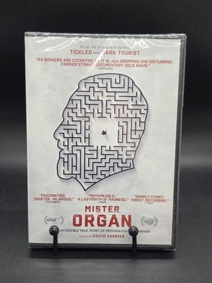 Mister Organ (DVD) Incredible True Story Of Psychological Warfare New* Farrier