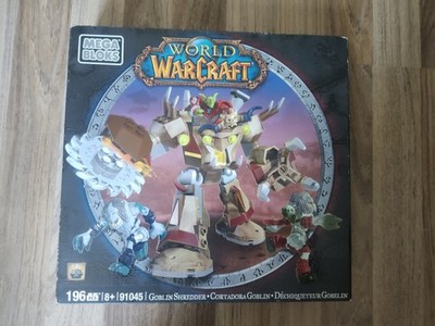 SEALED/NISB Mega Bloks World of Warcraft Goblin Shredder (91045)