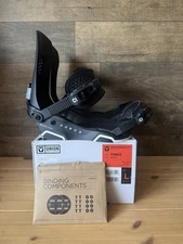 Union Force Snowboard Bindings, Mens Large (US 10.5-13), Black New 2025
