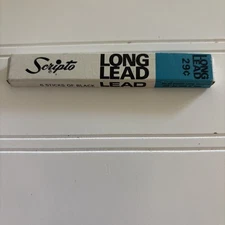 SCRIPTO LONG LEAD BLACK REFILLS FOUR PIECES IN ORIGINAL BOX NO. E430HB