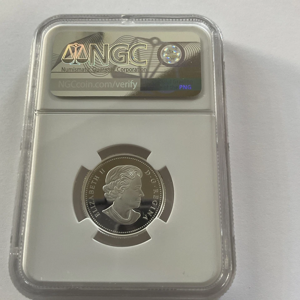 NGC 2018 CANADA S25C CARIBOU COLORIZED-FIRST RELEASES PF70 ULTRA CAMEO - Image 4 of 4