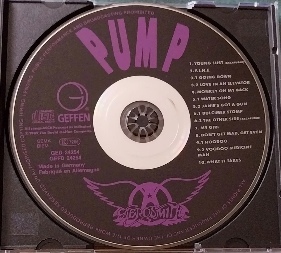 CD Aerosmith - Pump - Bild 3 von 3