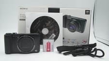 Sony Cyber-shot DSC-HX9V Black 16x Compact Digital Camera with Box