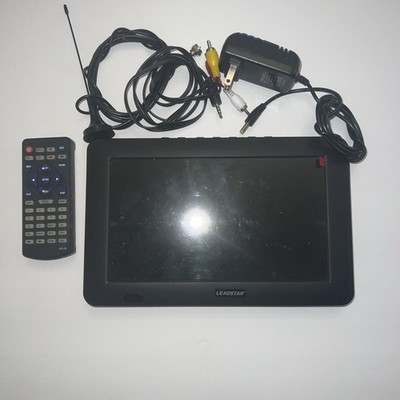 LEADSTAR D9 9'' Portable TV ATSC DVB-T2 ISDB-T Digital & Analog TV Fit H.265 USB