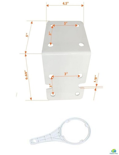 Bracket & Wrench 150296 SW-3 for Big Blue 10" and 20" Water Filter Housing - Picture 1 of 8