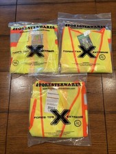 LOT 3 Foresterware Extreme Yellow Safey Vest Security Mesh 3XL - U Get 3