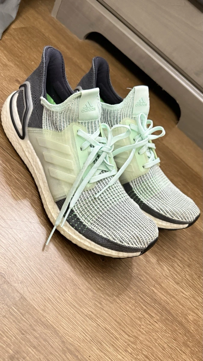 adidas gazelle silver green womens Adidas Ultra Boost 19 Ice Mint Grey Six (W)