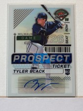 2024 Panini Prospects Holo Prospect Ticket Auto Tyler Black