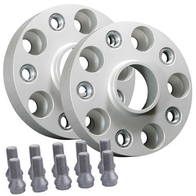 SilverLine Spurverbreiterung F 40mm Achse 20mm Seite für BMW X6 F16 Eloxiert