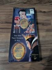 Disney's SNOW WHITE AND THE SEVEN DWARFS New Sealed 2 Disc DVD Long Box