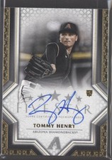 2023 Tommy Henry Topps Five Star Auto RC #FSA-TH (H1805) $6 MAX SHIP
