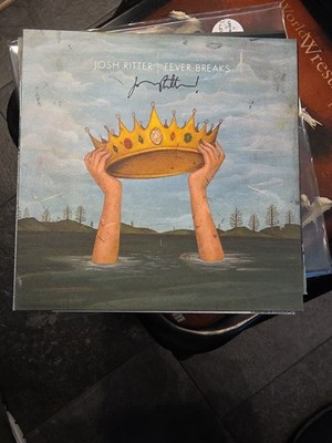 Josh Ritter Fever Breaks Signed Blue Vinyl LP Jason Isbell 1000 copies