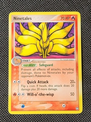 NM Ninetales - Non-Holo #19 Power Keepers Pokemon TCG