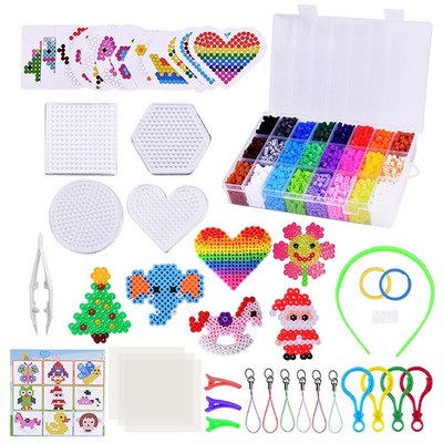 5mm Bunte Perler Perlen Set   Sicheres DIY Handarbeit Spielzeug für Kinder