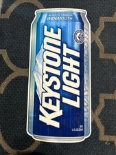 Keystone Light Beer Advertising Tin Metal Sign “Always Smooth” Bar Mancave