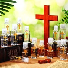 Chuangdi Holy Water Bottles Baptism Party Favor Transparent Holy Water Empty Con