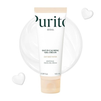PURITO Oat In Calming Gel Creme, 77% Haferkernwasser, 100 ml (1er Pack), 