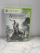 Assassin's Creed III Microsoft Xbox 360, 2012 Complete CIB