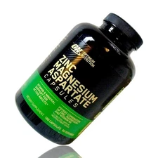 Zinc Magnesium Aspartate Vitamin & Mineral Support For Adults 180-Caps Exp 01/26