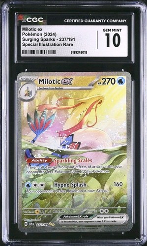 Milotic ex graded CGC 10 for sale on eBay