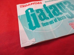 Galaga Demons of Death Nintendo NES Instruction Manual Booklet ONLY #F