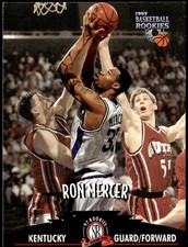 1997 Score Board Rookies #2 Ron Mercer E1