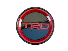 TRD Cap Wheel center hub cap Black and Red for Toyota Tundra Tacoma Sequoia