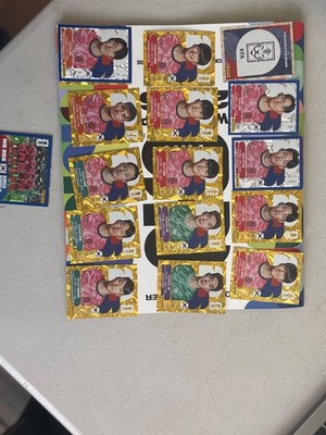 YOU PICK * 2026 Panini FIFA World Cup Stickers KOR- GOLD CRUMPLE