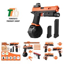 Upgraded X5 Electric Gel Toy Splat-Blaster with Drum Clips Fun for Ages 14