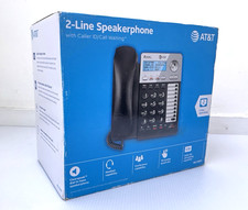 AT T two-line corded telephone ML17929 NIB caller ID call waiting desk NEW