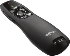Logitech R400 Puntatore Laser per Presentazioni Wireless, 2.4 GHz.